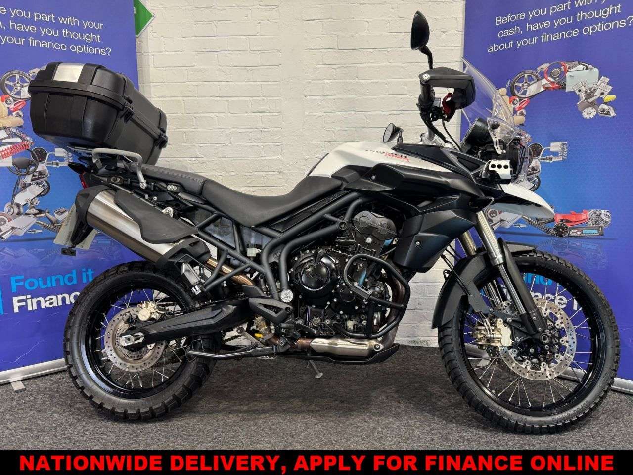 A 2014 TRIUMPH TIGER 800 TIGER 800 XC ABS FINANCE WARRANTY DELIVERY A 2014 TRIUMPH TIGER 800 TIGER 800 XC ABS FINANCE WARRANTY DELIVERY