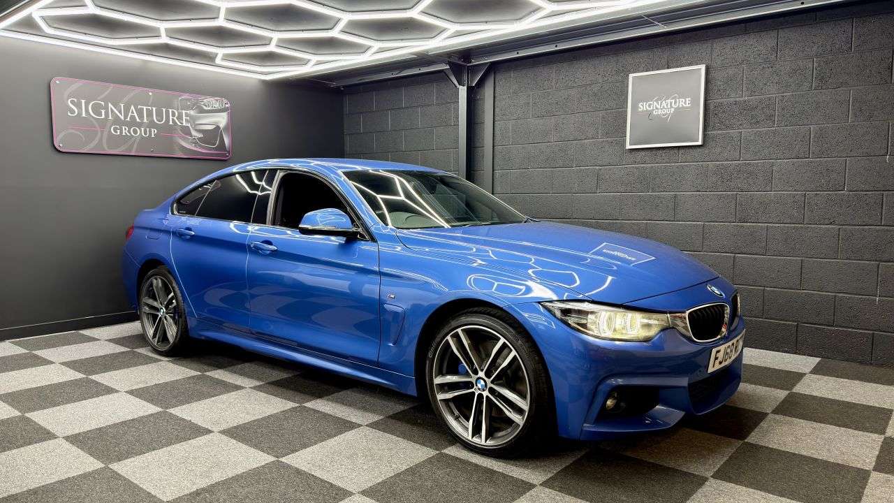 A 2018 BMW 4 SERIES GRAN COUPE 2.0 420d M Sport Hatchback 5dr Diesel Auto xDrive Euro 6 (s/s) (190 ps) **L A 2018 BMW 4 SERIES GRAN COUPE 2.0 420d M Sport Hatchback 5dr Diesel Auto xDrive Euro 6 (s/s) (190 ps) **L