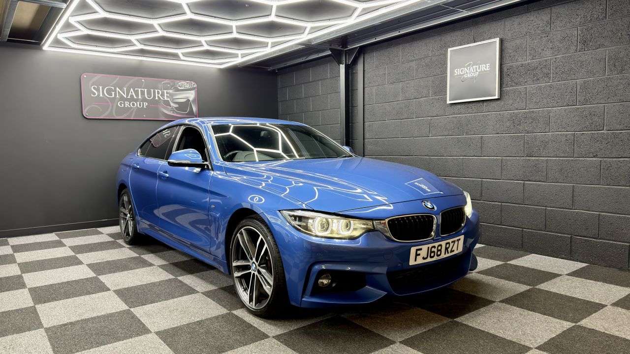 A 2018 BMW 4 SERIES GRAN COUPE 2.0 420d M Sport Hatchback 5dr Diesel Auto xDrive Euro 6 (s/s) (190 ps) **L A 2018 BMW 4 SERIES GRAN COUPE 2.0 420d M Sport Hatchback 5dr Diesel Auto xDrive Euro 6 (s/s) (190 ps) **L