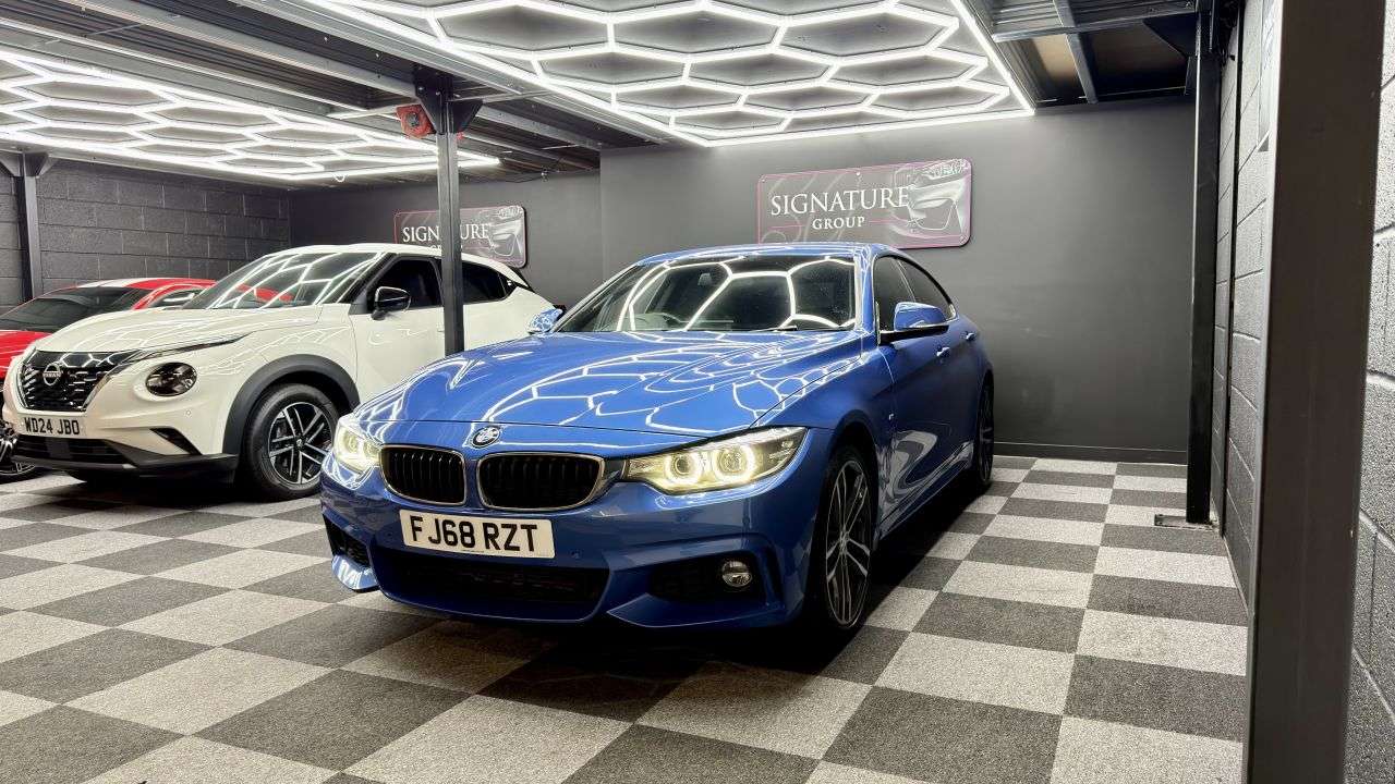 A 2018 BMW 4 SERIES GRAN COUPE 2.0 420d M Sport Hatchback 5dr Diesel Auto xDrive Euro 6 (s/s) (190 ps) **L A 2018 BMW 4 SERIES GRAN COUPE 2.0 420d M Sport Hatchback 5dr Diesel Auto xDrive Euro 6 (s/s) (190 ps) **L