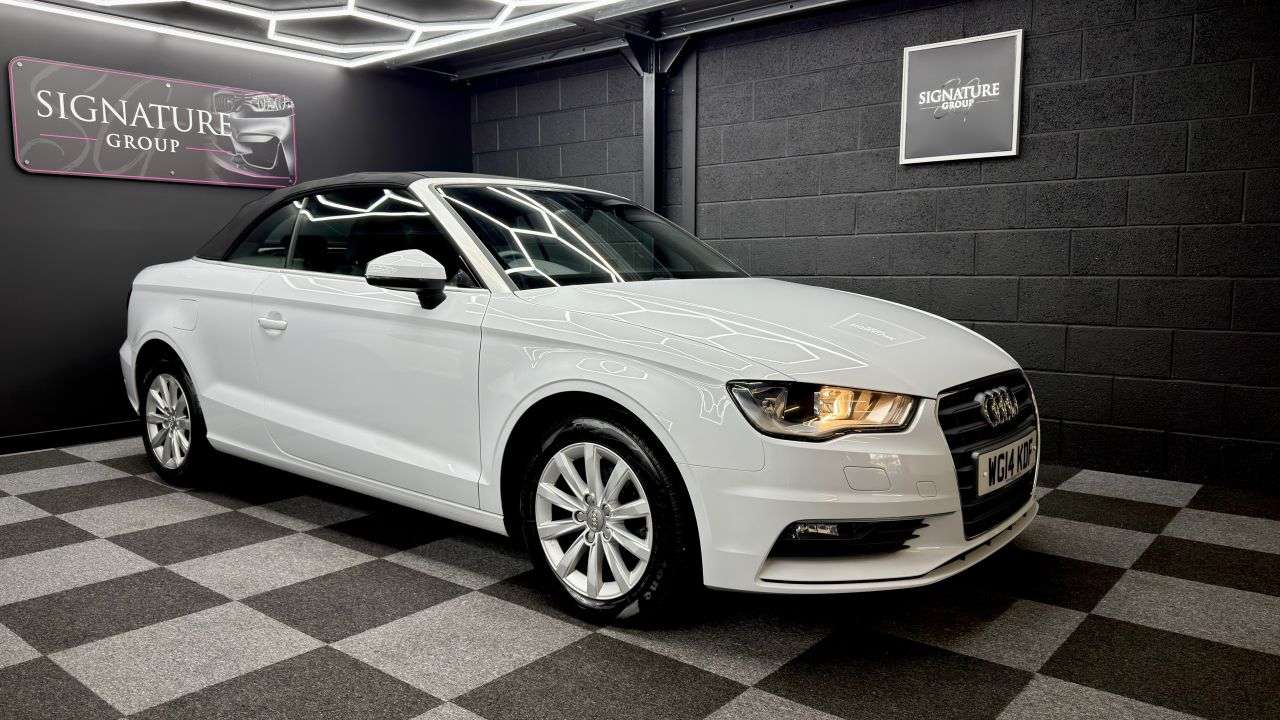 A 2014 AUDI A3 CABRIOLET 2.0 TDI SE Convertible 2dr Diesel Manual Euro 6 (s/s) (150 ps) A 2014 AUDI A3 CABRIOLET 2.0 TDI SE Convertible 2dr Diesel Manual Euro 6 (s/s) (150 ps)