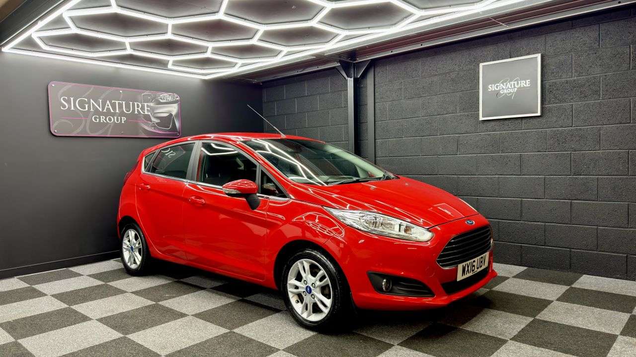 A 2016 FORD FIESTA 1.0T EcoBoost Zetec Hatchback 5dr Petrol Manual Euro 6 (s/s) (100 ps) A 2016 FORD FIESTA 1.0T EcoBoost Zetec Hatchback 5dr Petrol Manual Euro 6 (s/s) (100 ps)