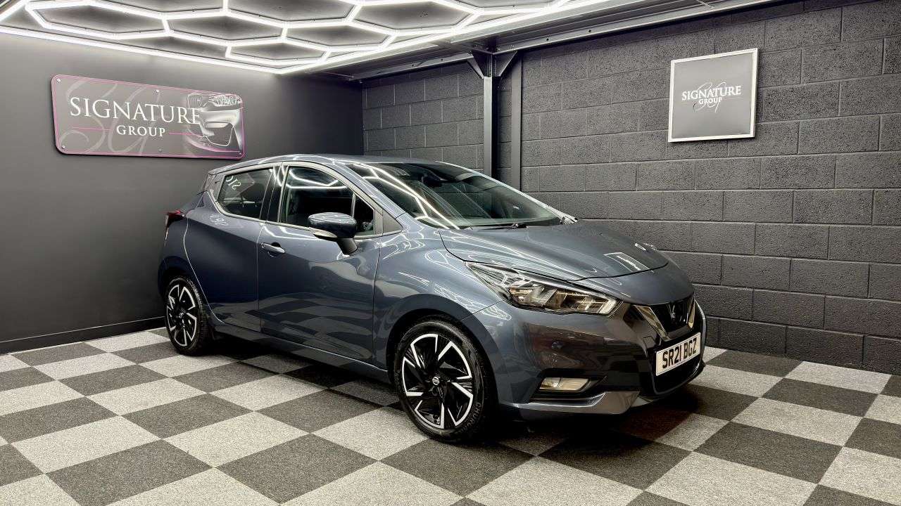 A 2021 NISSAN MICRA 1.0 IG-T Acenta Hatchback 5dr Petrol Manual Euro 6 (s/s) (92 ps) Fully load A 2021 NISSAN MICRA 1.0 IG-T Acenta Hatchback 5dr Petrol Manual Euro 6 (s/s) (92 ps) Fully load