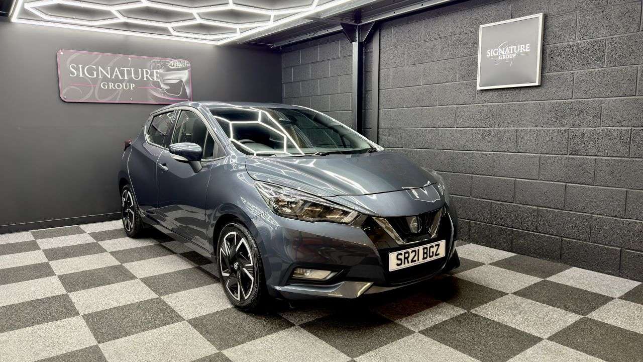 A 2021 NISSAN MICRA 1.0 IG-T Acenta Hatchback 5dr Petrol Manual Euro 6 (s/s) (92 ps) Fully load A 2021 NISSAN MICRA 1.0 IG-T Acenta Hatchback 5dr Petrol Manual Euro 6 (s/s) (92 ps) Fully load