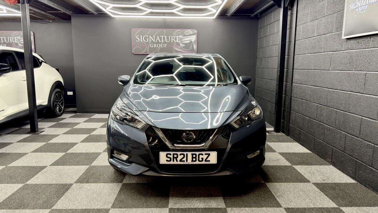 A 2021 NISSAN MICRA 1.0 IG-T Acenta Hatchback 5dr Petrol Manual Euro 6 (s/s) (92 ps) Fully load A 2021 NISSAN MICRA 1.0 IG-T Acenta Hatchback 5dr Petrol Manual Euro 6 (s/s) (92 ps) Fully load
