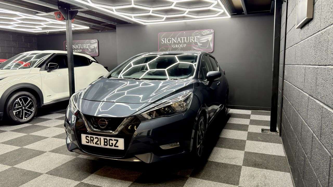 A 2021 NISSAN MICRA 1.0 IG-T Acenta Hatchback 5dr Petrol Manual Euro 6 (s/s) (92 ps) Fully load A 2021 NISSAN MICRA 1.0 IG-T Acenta Hatchback 5dr Petrol Manual Euro 6 (s/s) (92 ps) Fully load