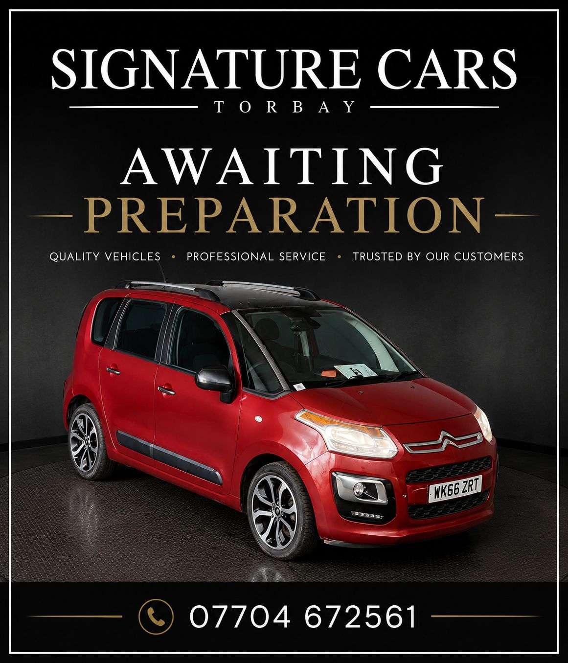 A 2017 CITROEN C3 PICASSO 1.6 BlueHDi Platinum MPV 5dr Diesel Manual Euro 6 (100 ps) High driving pos A 2017 CITROEN C3 PICASSO 1.6 BlueHDi Platinum MPV 5dr Diesel Manual Euro 6 (100 ps) High driving pos