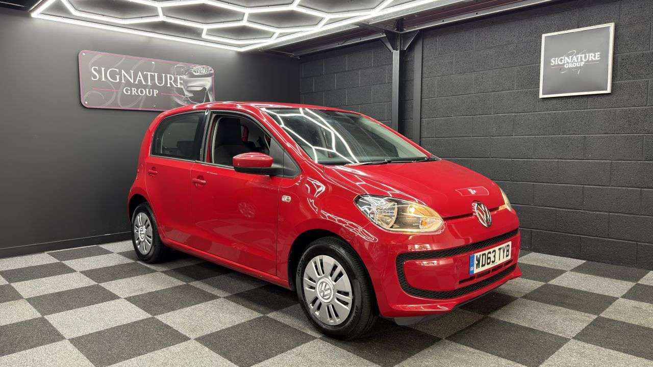A 2013 VOLKSWAGEN UP! 1.0 Move up! Hatchback 5dr Petrol Manual Euro 5 (60 ps) A 2013 VOLKSWAGEN UP! 1.0 Move up! Hatchback 5dr Petrol Manual Euro 5 (60 ps)
