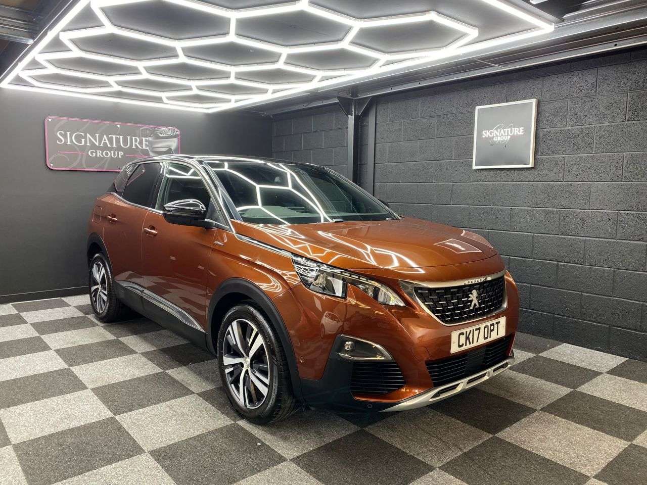 A 2017 PEUGEOT 3008 1.2 PureTech GT Line SUV 5dr Petrol Manual Euro 6 (s/s) (130 ps) A 2017 PEUGEOT 3008 1.2 PureTech GT Line SUV 5dr Petrol Manual Euro 6 (s/s) (130 ps)