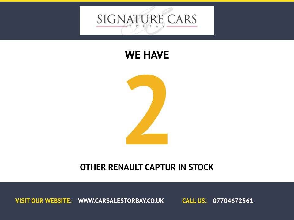 A 2015 RENAULT CAPTUR 1.2 TCe ENERGY Dynamique S Nav SUV 5dr Petrol Auto Euro 6 (s/s) (120 ps) A 2015 RENAULT CAPTUR 1.2 TCe ENERGY Dynamique S Nav SUV 5dr Petrol Auto Euro 6 (s/s) (120 ps)