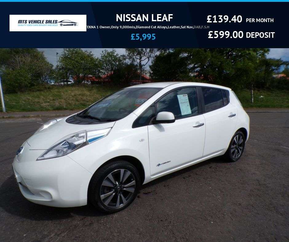 A 2017 NISSAN LEAF TEKNA A 2017 NISSAN LEAF TEKNA