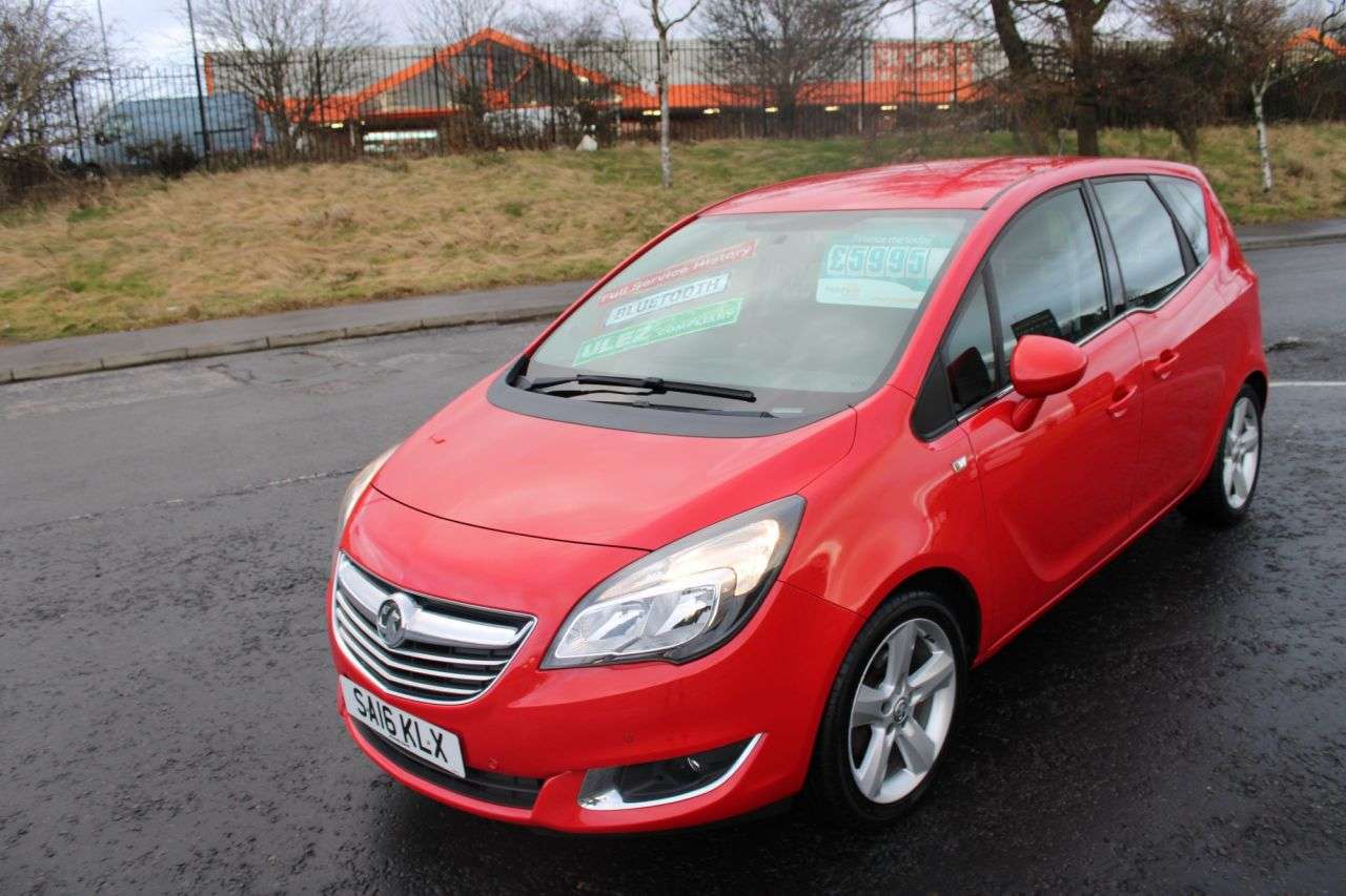 2016 VAUXHALL MERIVA 2016 VAUXHALL MERIVA