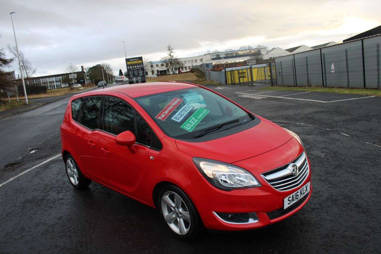 2016 VAUXHALL MERIVA 2016 VAUXHALL MERIVA