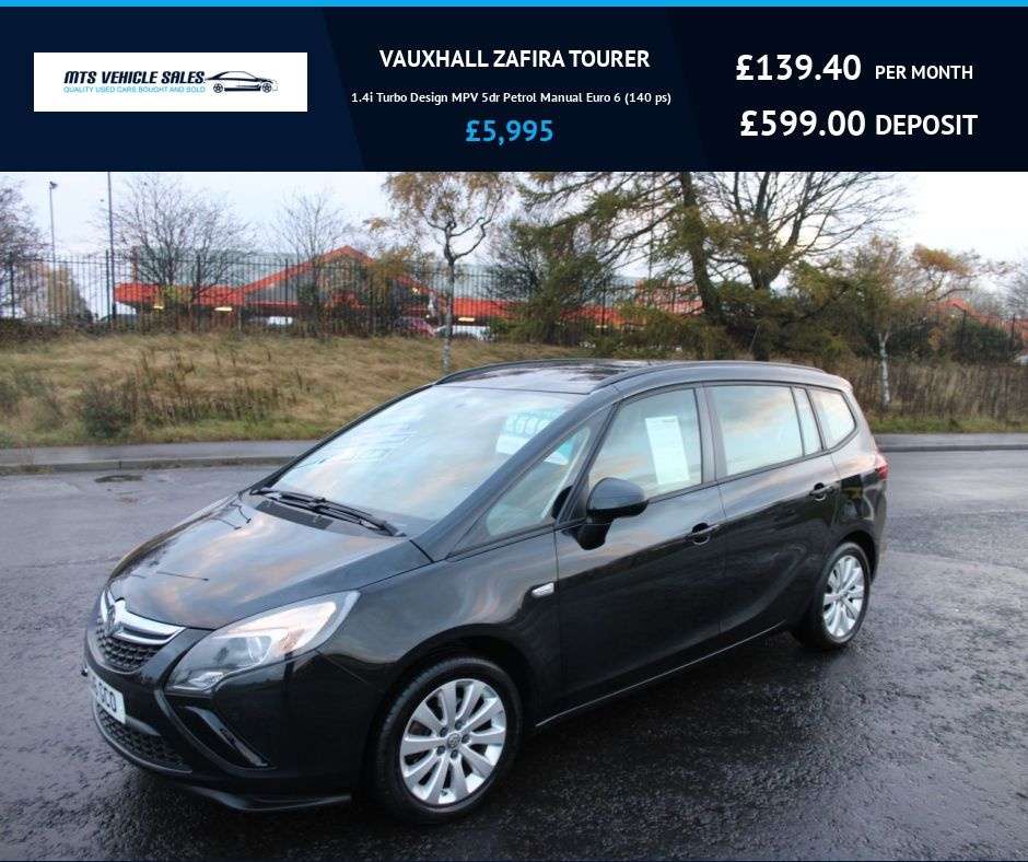 2016 VAUXHALL ZAFIRA TOURER 2016 VAUXHALL ZAFIRA TOURER