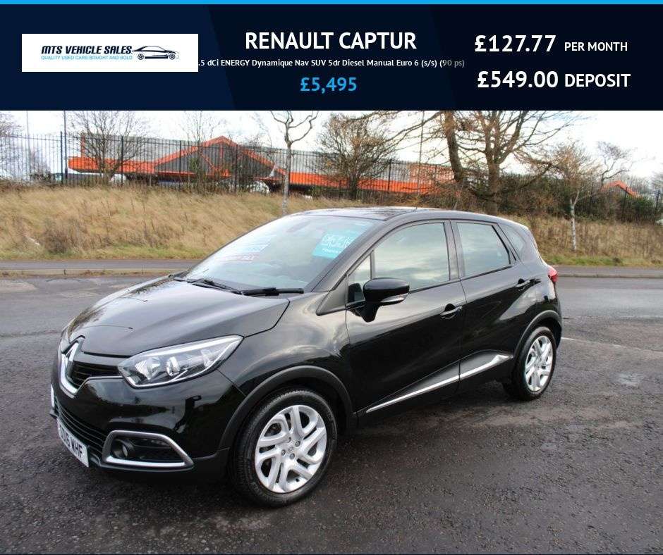 A 2016 RENAULT CAPTUR 1.5 dCi Dynamique 2016,Sat Nav,bLUETOOTH,DAB,Cruise,78mpg,£20 Tax,F.S.H A 2016 RENAULT CAPTUR 1.5 dCi Dynamique 2016,Sat Nav,bLUETOOTH,DAB,Cruise,78mpg,£20 Tax,F.S.H