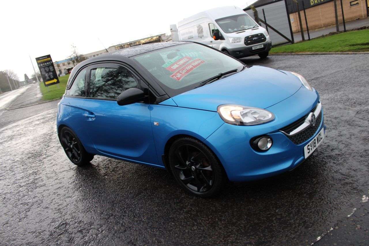 A 2018 VAUXHALL ADAM 1.2i Energised 2018,Bluetooth,DAB,1 Owner,F.S.H,Insurance Group2,Ulez Compl A 2018 VAUXHALL ADAM 1.2i Energised 2018,Bluetooth,DAB,1 Owner,F.S.H,Insurance Group2,Ulez Compl