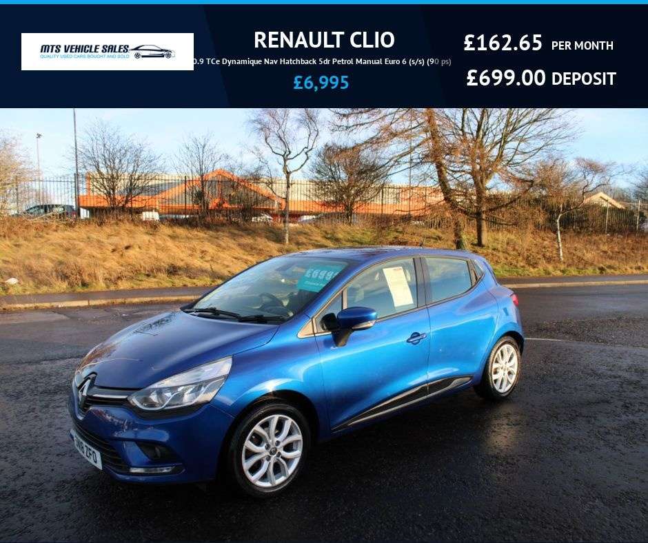 A 2018 RENAULT CLIO TCE Dynamic,2018.Bluetooth,Dab,Cruise,Sat Nav,60mpg,F.S.H,Ulez Compliant A 2018 RENAULT CLIO TCE Dynamic,2018.Bluetooth,Dab,Cruise,Sat Nav,60mpg,F.S.H,Ulez Compliant