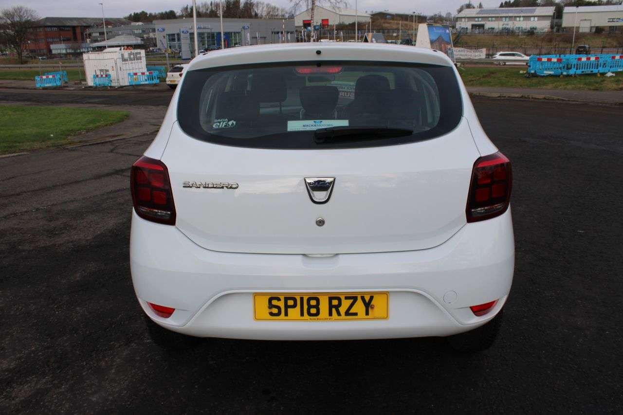 2018 DACIA SANDERO 2018 DACIA SANDERO