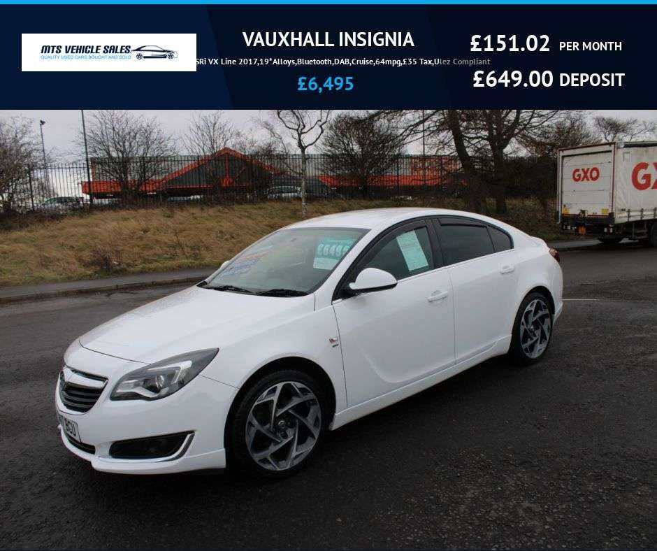 A 2017 VAUXHALL INSIGNIA 1.6 CDTi SRi VX Line 2017,19*Alloys,Bluetooth,DAB,Cruise,64mpg,£35 Tax,Ulez A 2017 VAUXHALL INSIGNIA 1.6 CDTi SRi VX Line 2017,19*Alloys,Bluetooth,DAB,Cruise,64mpg,£35 Tax,Ulez