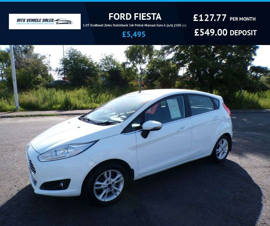 A 2016 FORD FIESTA 1.0T ZETEC 2016,Bluetooth,Parking Sensors,DAB,65mpg,£20 Tax,Superb Conditio A 2016 FORD FIESTA 1.0T ZETEC 2016,Bluetooth,Parking Sensors,DAB,65mpg,£20 Tax,Superb Conditio