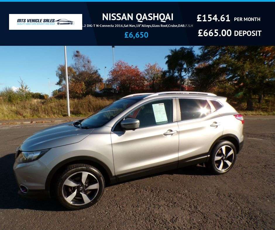 A 2016 NISSAN QASHQAI N-CONNECTA DIG-T A 2016 NISSAN QASHQAI N-CONNECTA DIG-T