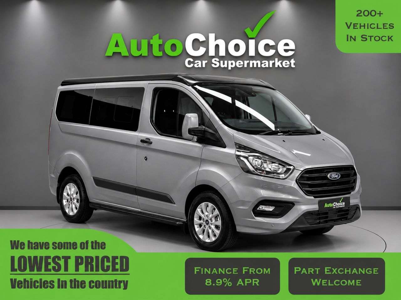 A 2019 FORD TRANSIT CUSTOM 2.0 280 TREND Motor Home 4 Berth/PopTop in Blackburn Finance Available 12 t A 2019 FORD TRANSIT CUSTOM 2.0 280 TREND Motor Home 4 Berth/PopTop in Blackburn Finance Available 12 t