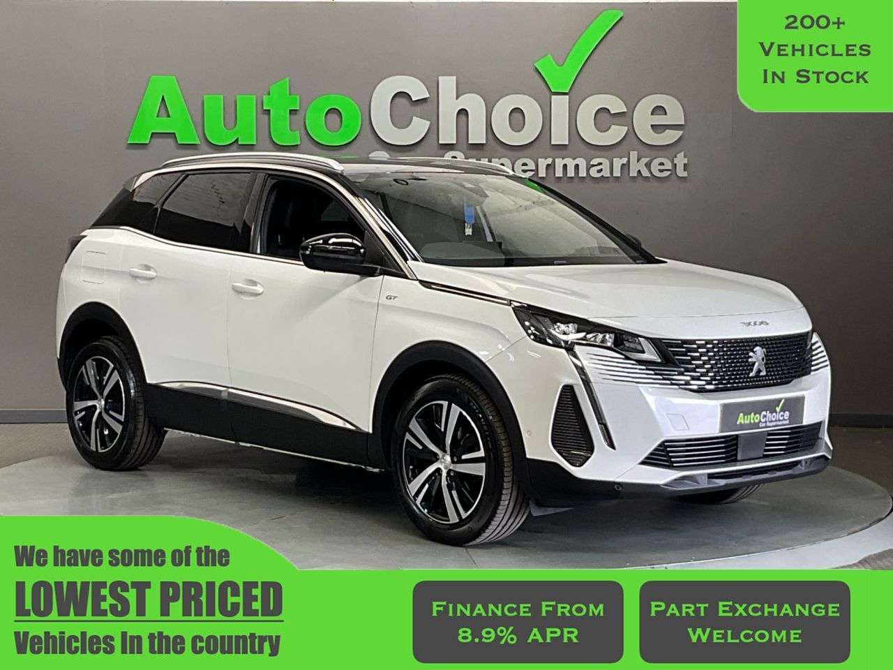 A 2022 PEUGEOT 3008 1.2 PureTech GT SUV 5dr Petrol EAT Euro 6 (s/s) (130 ps) *UPTO 46MPG, 1 OWN A 2022 PEUGEOT 3008 1.2 PureTech GT SUV 5dr Petrol EAT Euro 6 (s/s) (130 ps) *UPTO 46MPG, 1 OWN