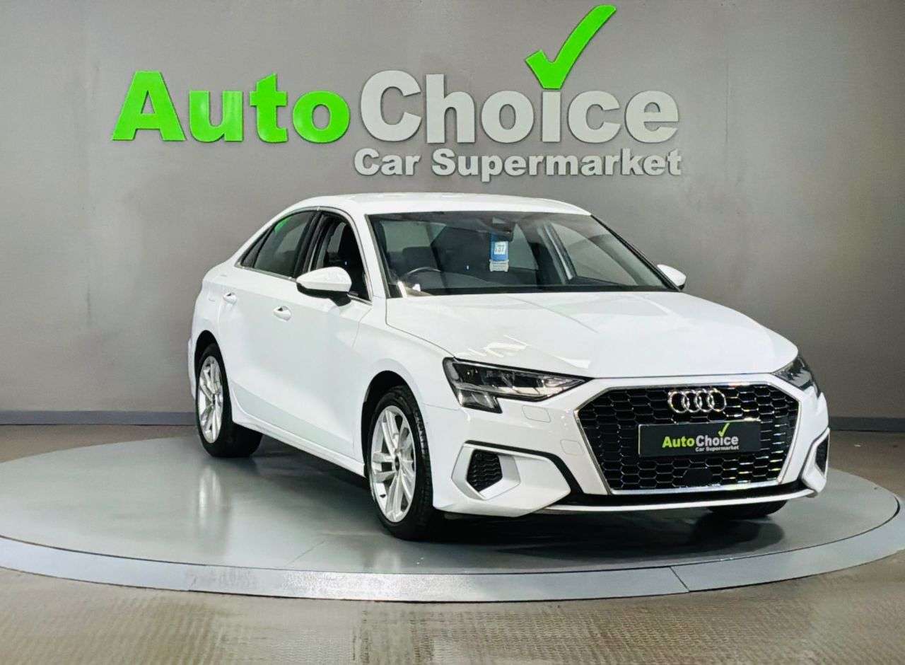A 2022 AUDI A3 1.5 TFSI 35 Sport Saloon 4dr Petrol Manual Euro 6 (s/s) (150 ps) *UPTO 50MP A 2022 AUDI A3 1.5 TFSI 35 Sport Saloon 4dr Petrol Manual Euro 6 (s/s) (150 ps) *UPTO 50MP