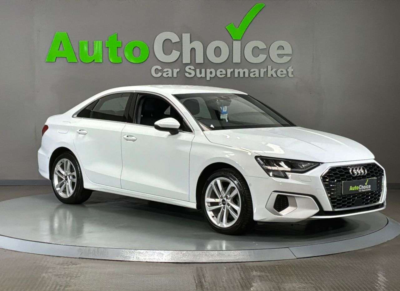 A 2022 AUDI A3 1.5 TFSI 35 Sport Saloon 4dr Petrol Manual Euro 6 (s/s) (150 ps) *UPTO 50MP A 2022 AUDI A3 1.5 TFSI 35 Sport Saloon 4dr Petrol Manual Euro 6 (s/s) (150 ps) *UPTO 50MP