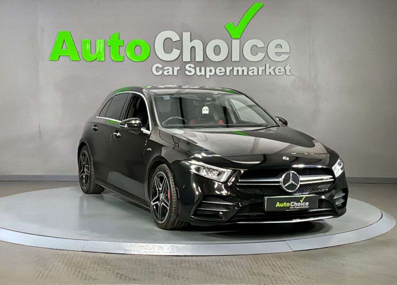A 2019 MERCEDES-BENZ A-CLASS 2.0 A35 AMG (Premium) Hatchback 5dr Petrol SpdS DCT 4MATIC Euro 6 (s/s) (30 A 2019 MERCEDES-BENZ A-CLASS 2.0 A35 AMG (Premium) Hatchback 5dr Petrol SpdS DCT 4MATIC Euro 6 (s/s) (30