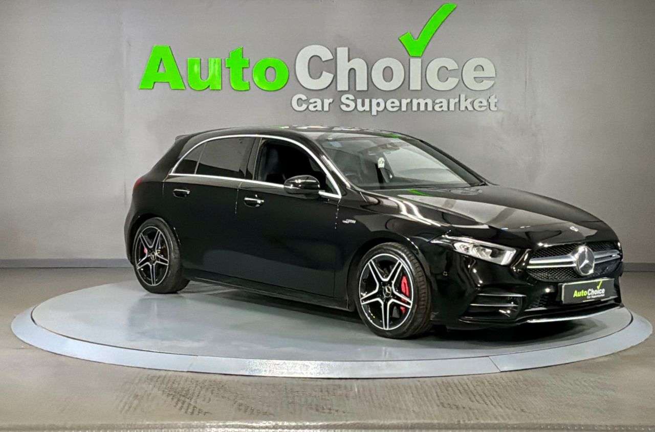 A 2019 MERCEDES-BENZ A-CLASS 2.0 A35 AMG (Premium) Hatchback 5dr Petrol SpdS DCT 4MATIC Euro 6 (s/s) (30 A 2019 MERCEDES-BENZ A-CLASS 2.0 A35 AMG (Premium) Hatchback 5dr Petrol SpdS DCT 4MATIC Euro 6 (s/s) (30
