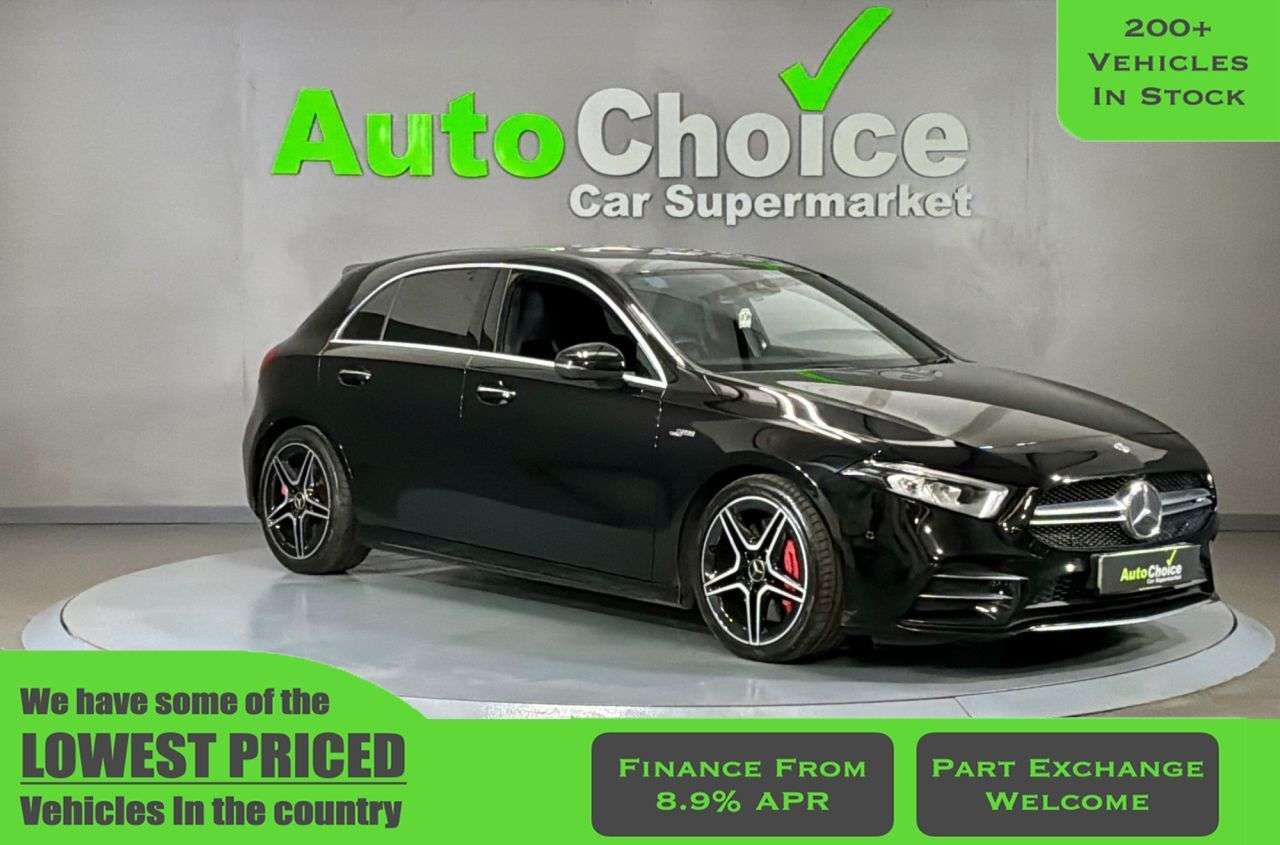 A 2019 MERCEDES-BENZ A-CLASS 2.0 A35 AMG (Premium) Hatchback 5dr Petrol SpdS DCT 4MATIC Euro 6 (s/s) (30 A 2019 MERCEDES-BENZ A-CLASS 2.0 A35 AMG (Premium) Hatchback 5dr Petrol SpdS DCT 4MATIC Euro 6 (s/s) (30