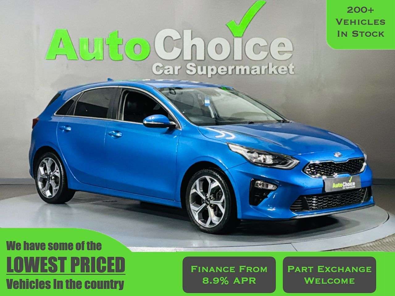 A 2019 KIA CEED 1.4 T-GDi Blue Edition Hatchback 5dr Petrol Manual Euro 6 (s/s) (138 bhp) * A 2019 KIA CEED 1.4 T-GDi Blue Edition Hatchback 5dr Petrol Manual Euro 6 (s/s) (138 bhp) *
