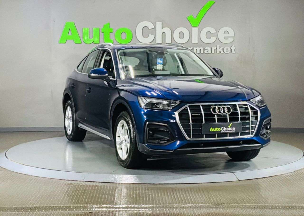 A 2022 AUDI Q5 2.0 TDI 40 Sport Sportback 5dr Diesel S Tronic quattro Euro 6 (s/s) (204 ps A 2022 AUDI Q5 2.0 TDI 40 Sport Sportback 5dr Diesel S Tronic quattro Euro 6 (s/s) (204 ps