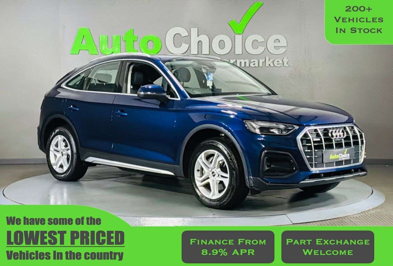 A 2022 AUDI Q5 2.0 TDI 40 Sport Sportback 5dr Diesel S Tronic quattro Euro 6 (s/s) (204 ps A 2022 AUDI Q5 2.0 TDI 40 Sport Sportback 5dr Diesel S Tronic quattro Euro 6 (s/s) (204 ps
