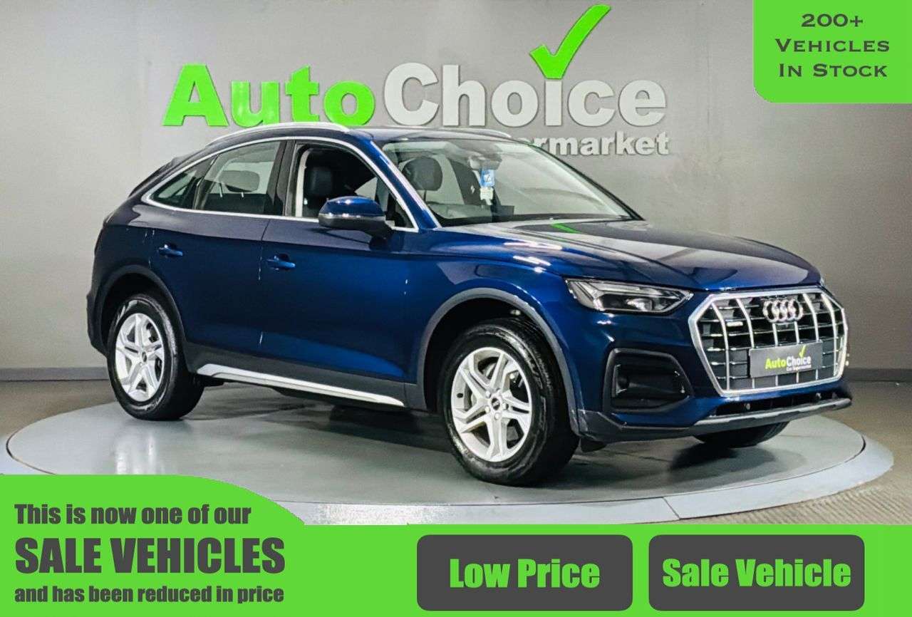 A 2022 AUDI Q5 2.0 TDI 40 Sport Sportback 5dr Diesel S Tronic quattro Euro 6 (s/s) (204 ps A 2022 AUDI Q5 2.0 TDI 40 Sport Sportback 5dr Diesel S Tronic quattro Euro 6 (s/s) (204 ps