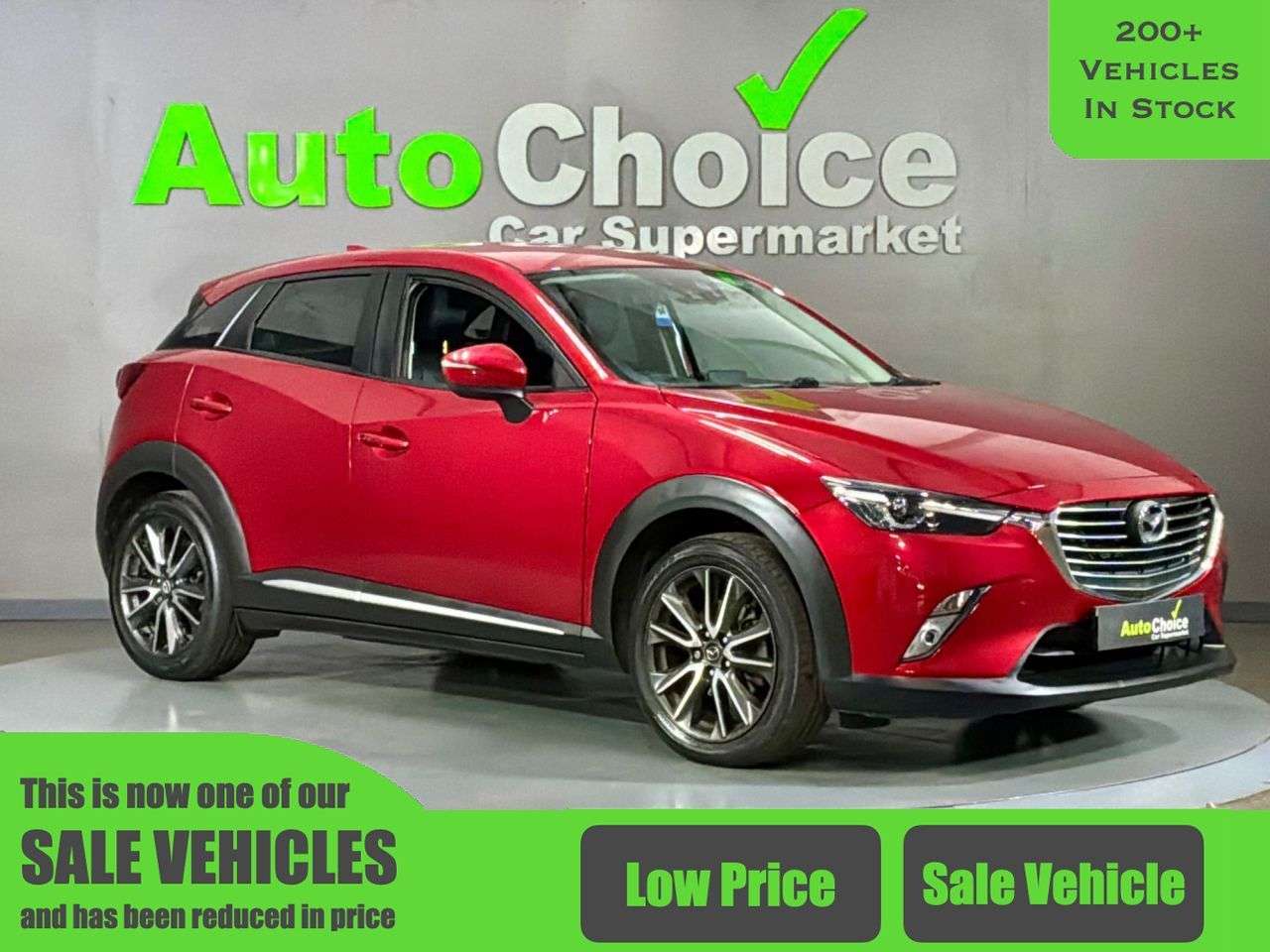 A 2017 MAZDA CX-3 2.0 SKYACTIV-G Sport Nav SUV 5dr Petrol Auto Euro 6 (s/s) (121 ps) *UPTO 48 A 2017 MAZDA CX-3 2.0 SKYACTIV-G Sport Nav SUV 5dr Petrol Auto Euro 6 (s/s) (121 ps) *UPTO 48