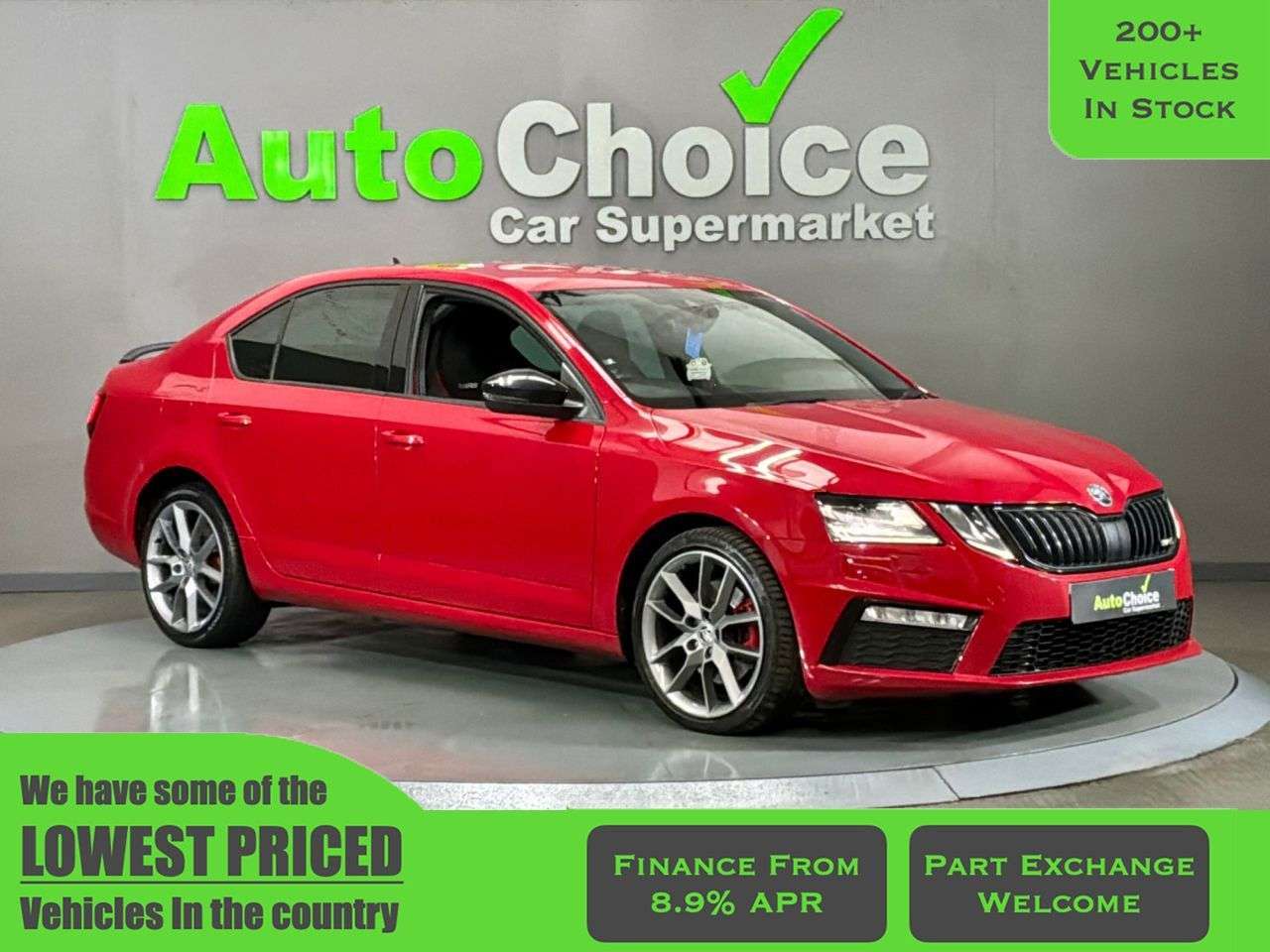 A 2019 SKODA OCTAVIA 2.0 TDI vRS Hatchback 5dr Diesel DSG 7Spd 4WD Euro 6 (s/s) (184 ps) *Amazin A 2019 SKODA OCTAVIA 2.0 TDI vRS Hatchback 5dr Diesel DSG 7Spd 4WD Euro 6 (s/s) (184 ps) *Amazin
