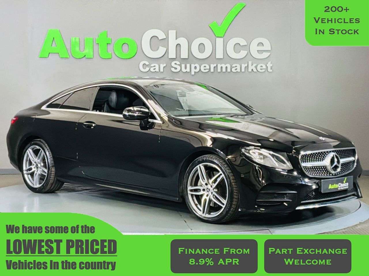 A 2018 MERCEDES-BENZ E-CLASS 2.0 E220d AMG Line Coupe 2dr Diesel G-Tronic+ Euro 6 (s/s) (194 ps) *Amazin A 2018 MERCEDES-BENZ E-CLASS 2.0 E220d AMG Line Coupe 2dr Diesel G-Tronic+ Euro 6 (s/s) (194 ps) *Amazin