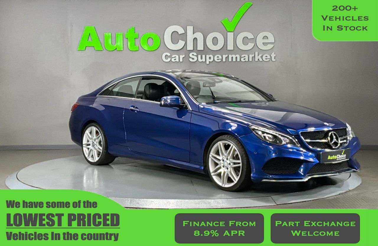 A 2016 MERCEDES-BENZ E-CLASS 3.0 E350d V6 AMG Line Edition (Premium) Coupe 2dr Diesel G-Tronic+ Euro 6 ( A 2016 MERCEDES-BENZ E-CLASS 3.0 E350d V6 AMG Line Edition (Premium) Coupe 2dr Diesel G-Tronic+ Euro 6 (