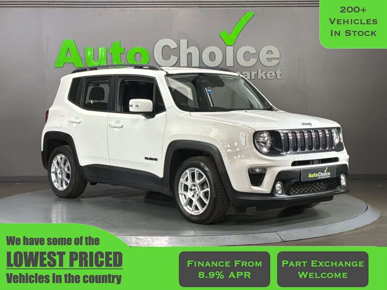 A 2020 JEEP RENEGADE 1.6 MultiJetII Longitude SUV 5dr Diesel Manual Euro 6 (s/s) (120 ps) *Amazi A 2020 JEEP RENEGADE 1.6 MultiJetII Longitude SUV 5dr Diesel Manual Euro 6 (s/s) (120 ps) *Amazi