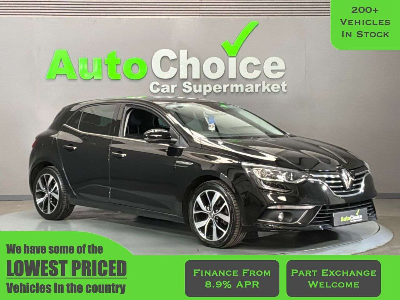 A 2019 RENAULT MEGANE 1.3 TCe Iconic Hatchback 5dr Petrol Manual Euro 6 (s/s) (140 ps) *Amazing F A 2019 RENAULT MEGANE 1.3 TCe Iconic Hatchback 5dr Petrol Manual Euro 6 (s/s) (140 ps) *Amazing F