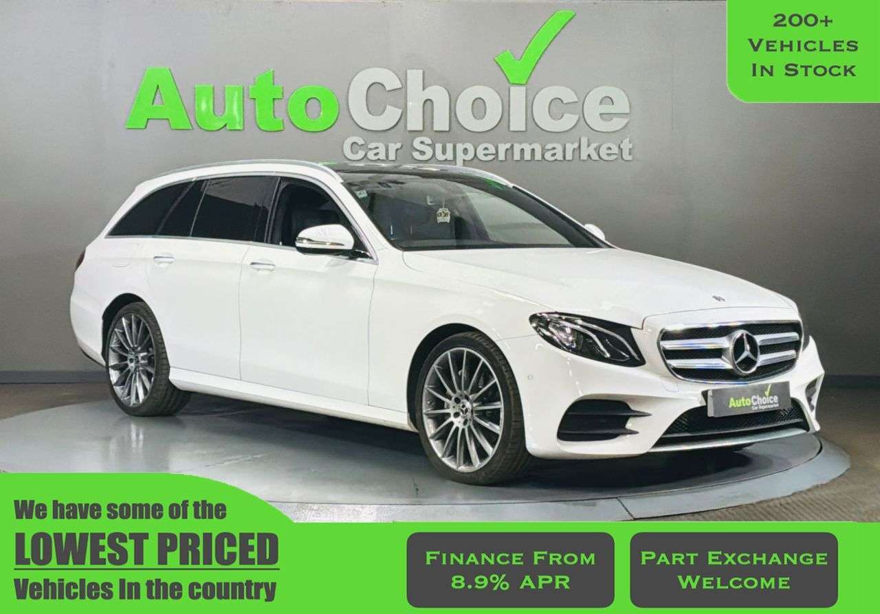 A 2018 MERCEDES-BENZ E-CLASS 2.0 E220d AMG Line (Premium Plus) Estate 5dr Diesel G-Tronic+ Euro 6 (s/s) A 2018 MERCEDES-BENZ E-CLASS 2.0 E220d AMG Line (Premium Plus) Estate 5dr Diesel G-Tronic+ Euro 6 (s/s)