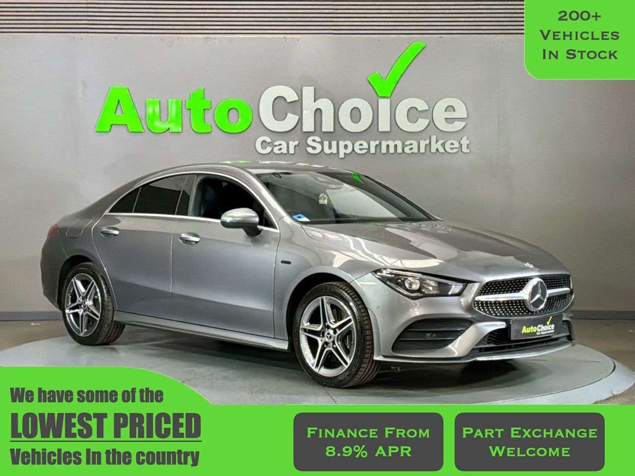 A 2020 MERCEDES-BENZ CLA 1.3 CLA250e 15.6kWh AMG Line (Premium) Coupe 4dr Petrol Plug-in Hybrid 8G-D A 2020 MERCEDES-BENZ CLA 1.3 CLA250e 15.6kWh AMG Line (Premium) Coupe 4dr Petrol Plug-in Hybrid 8G-D