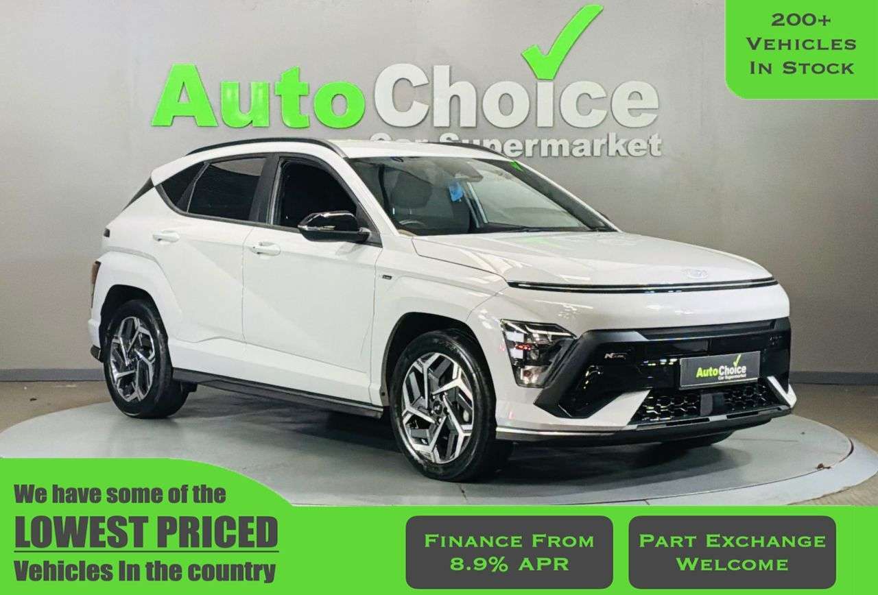 A 2024 HYUNDAI KONA 1.6 h-GDi N Line SUV 5dr Petrol Hybrid DCT Euro 6 (s/s) (141 ps) *Amazing F A 2024 HYUNDAI KONA 1.6 h-GDi N Line SUV 5dr Petrol Hybrid DCT Euro 6 (s/s) (141 ps) *Amazing F