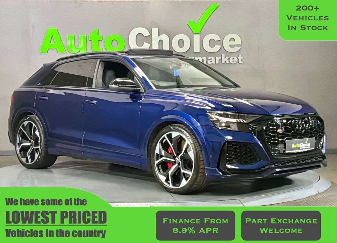 A 2020 AUDI RSQ8 4.0 TFSI V8 Vorsprung SUV 5dr Petrol Tiptronic quattro Euro 6 (s/s) (600 ps A 2020 AUDI RSQ8 4.0 TFSI V8 Vorsprung SUV 5dr Petrol Tiptronic quattro Euro 6 (s/s) (600 ps