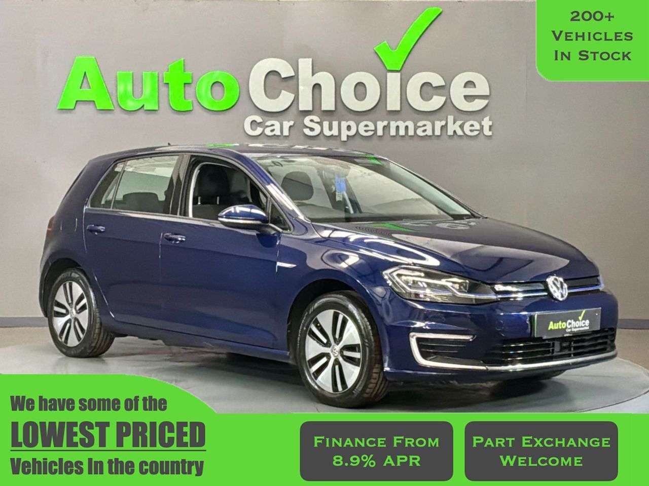A 2020 VOLKSWAGEN E-GOLF 35.8kWh e-Golf Hatchback 5dr Electric Auto (136 ps) *Amazing Finance Option A 2020 VOLKSWAGEN E-GOLF 35.8kWh e-Golf Hatchback 5dr Electric Auto (136 ps) *Amazing Finance Option