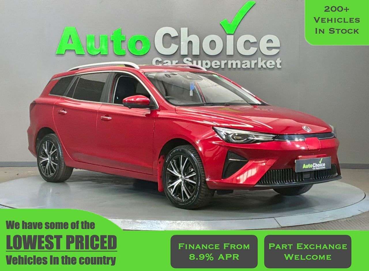 A 2023 MG 5 61.1kWh Trophy Long Range Estate 5dr Electric Auto (156 ps) *Amazing Financ A 2023 MG 5 61.1kWh Trophy Long Range Estate 5dr Electric Auto (156 ps) *Amazing Financ
