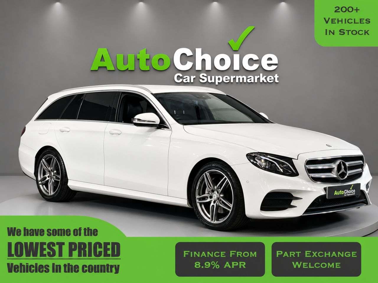 A 2017 MERCEDES-BENZ E-CLASS 2.0 E220d AMG Line Estate 5dr Diesel G-Tronic+ Euro 6 (s/s) (194 ps) in Bla A 2017 MERCEDES-BENZ E-CLASS 2.0 E220d AMG Line Estate 5dr Diesel G-Tronic+ Euro 6 (s/s) (194 ps) in Bla
