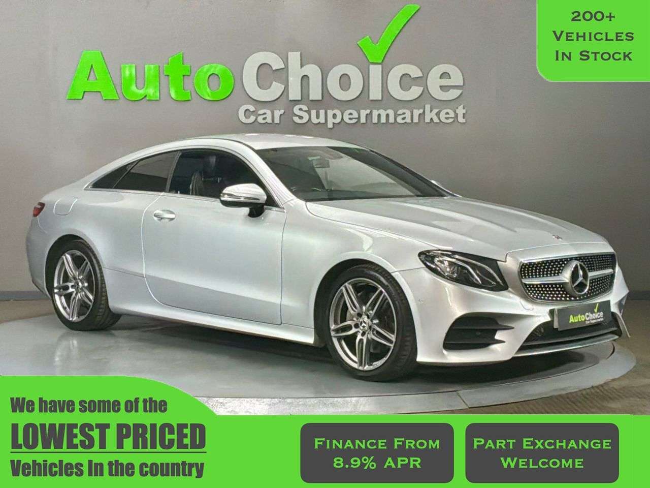 A 2019 MERCEDES-BENZ E-CLASS 2.0 E220d AMG Line Coupe 2dr Diesel G-Tronic+ Euro 6 (s/s) (194 ps) *Amazin A 2019 MERCEDES-BENZ E-CLASS 2.0 E220d AMG Line Coupe 2dr Diesel G-Tronic+ Euro 6 (s/s) (194 ps) *Amazin